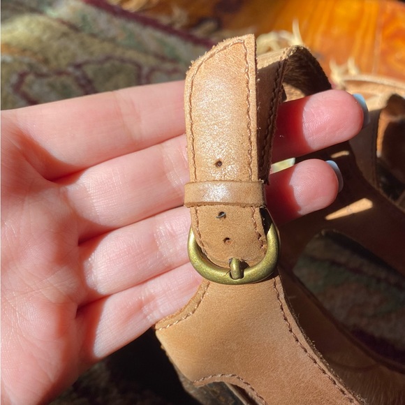 Size 8 Born Leather Wedges - Picture 6 of 9